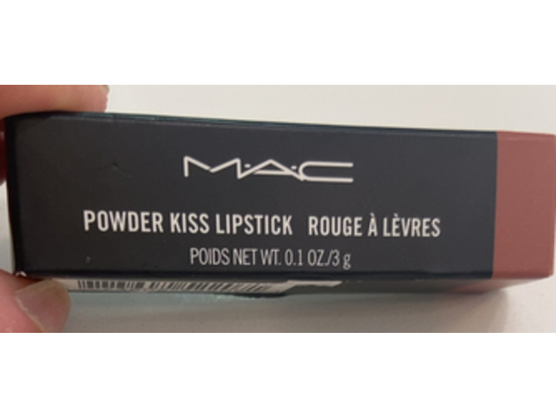 M.A.C Powder Kiss Lipstick, Devoted To Chili, 0.1 oz/3 g