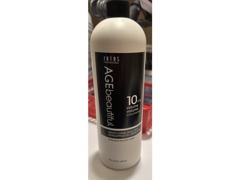 Zotos Professional Agebeautiful Gentle Creme Developer, 10 Volume, 16 fl oz/473 mL