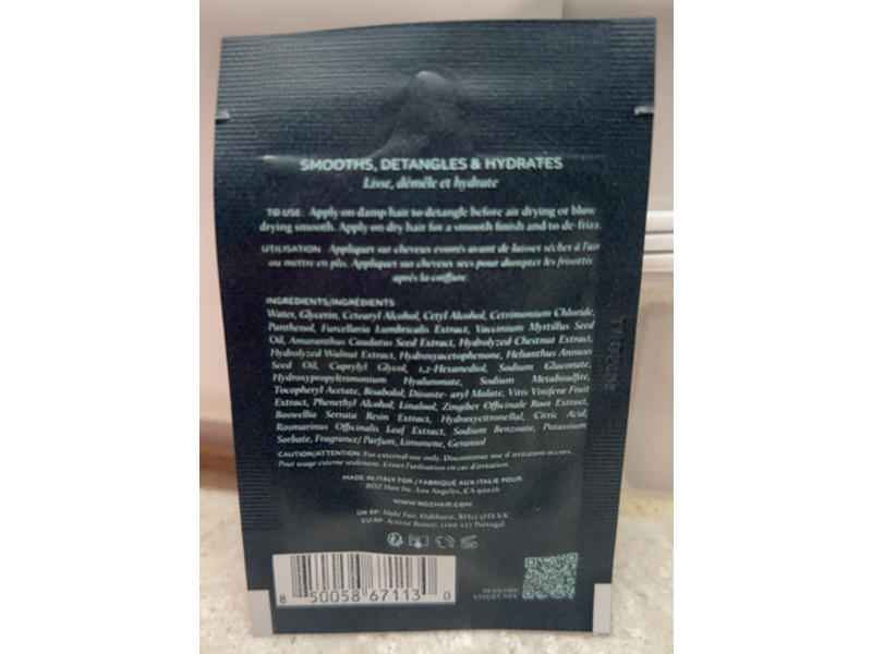 Roz Milk Hair Serum, 0.17 fl oz/5 mL