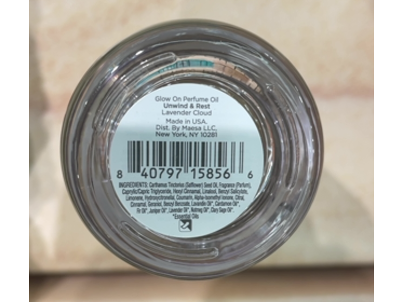 Being Frenshe Glow On Perfume Oil, Unwind & Rest Lavender Cloud, 0.84 fl oz