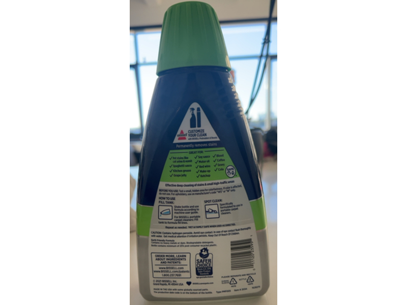Bissell Pet Pro Oxy Spot & Stain Remover, 32 fl oz/946 mL