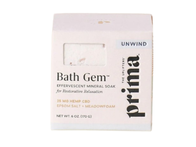 Prima Bath Gem Effervescent Mineral Soaks, 6 oz/170 g