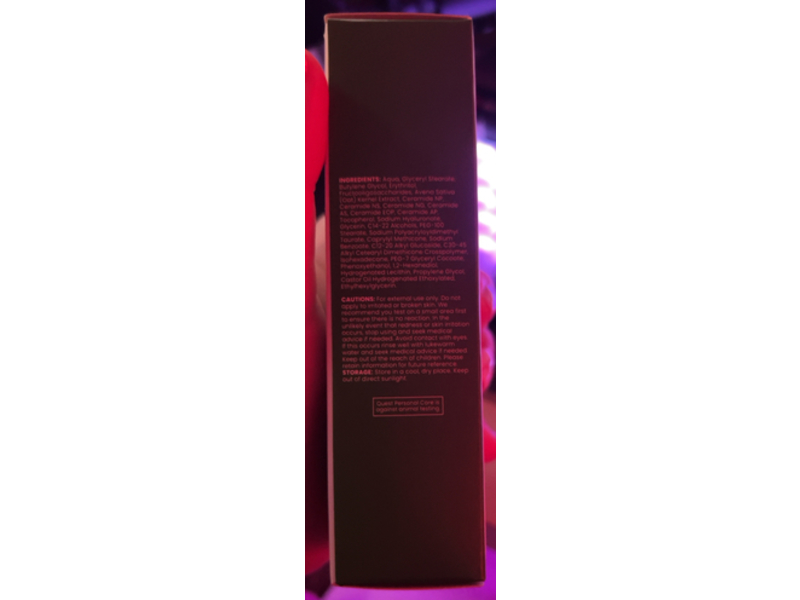 Face Facts Ceramide Repairing Serum Cream, 5 Ceramides+Hyaluronic Acid+Oats, 1.01 fl oz/30 mL