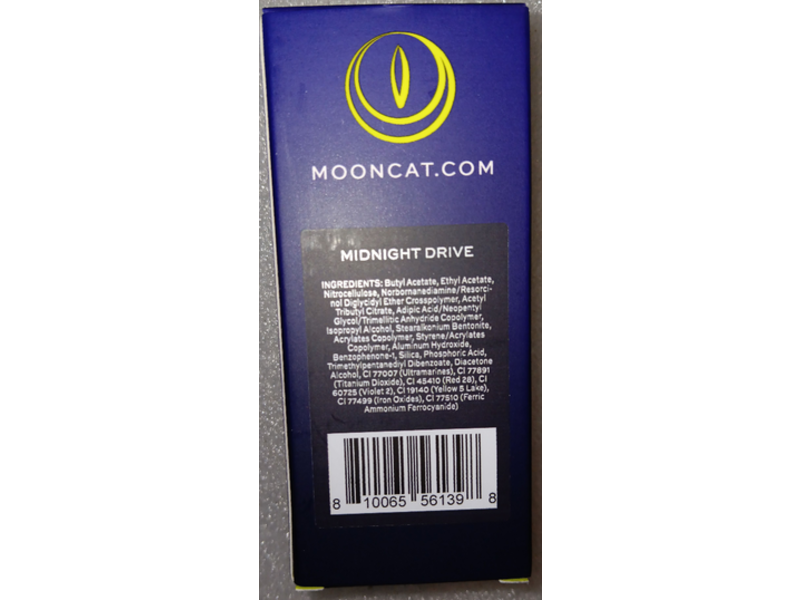 Mooncat Nail Lacquer, Midnight Drive, 0.4 fl oz/12 mL