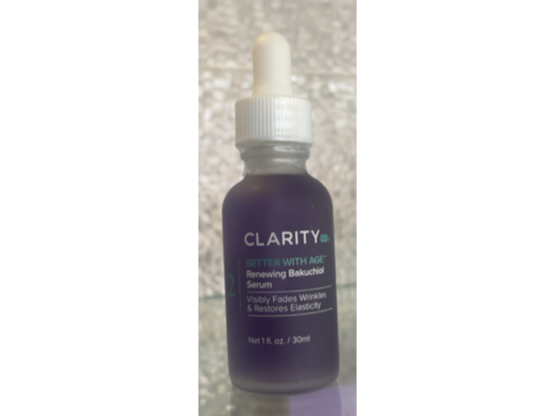 ClarityRx Better With Age Renewing Bakuchiol Face Serum , 1 fl oz/30 mL