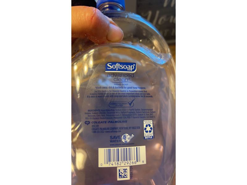 Softsoap Advanced Clean Hand Soap Refill, 80 fl oz/2.36 L, Pack Of 2