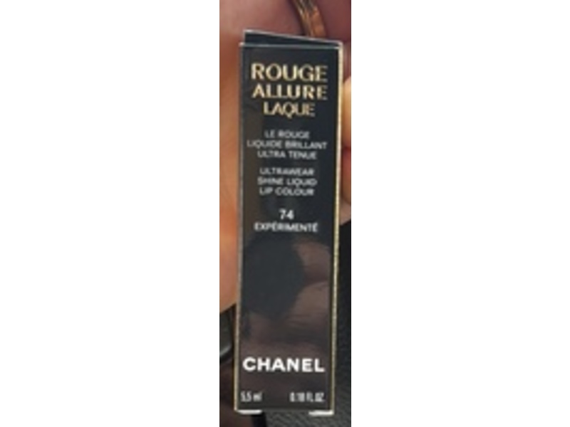 Chanel Rouge Allure Laque Ultrawear Shine Liquid Lip Colour, 74 Experimente, 0.18 fl oz/5.5 mL