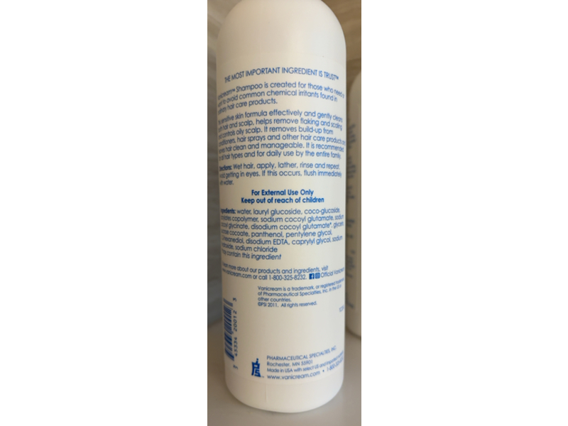 Vanicream Shampoo, 12 fl oz/ 355 mL