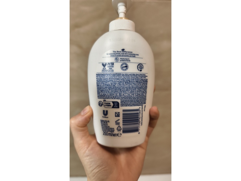 Dove Caring Hand Wash, Shea Butter with Warm Vanilla, 250 ml