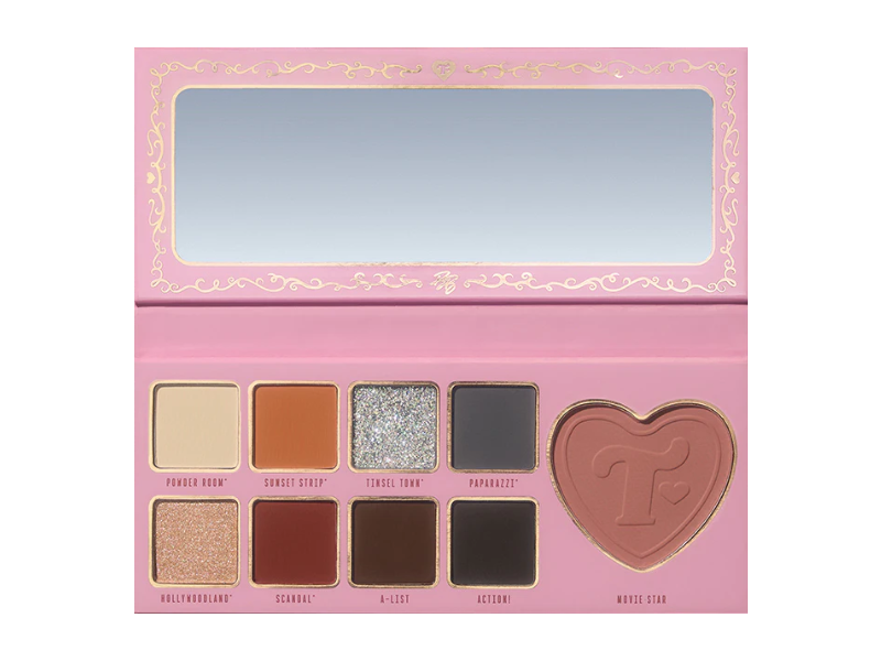 Trixie Cosmetics Eye Shadow Palette, Brittany Palette, 0.58 oz/16.5 g