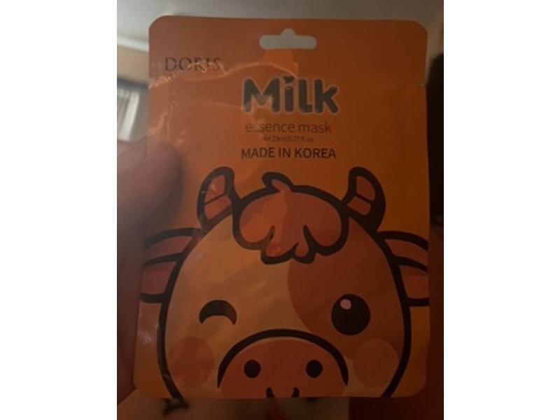 Doris Milk Essence Mask, 0.77 fl oz/23 mL