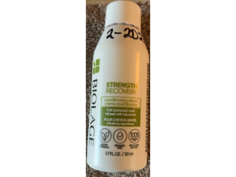 Biolage Strength Recovery Conditioning Cream, 1.7 fl oz/50 mL