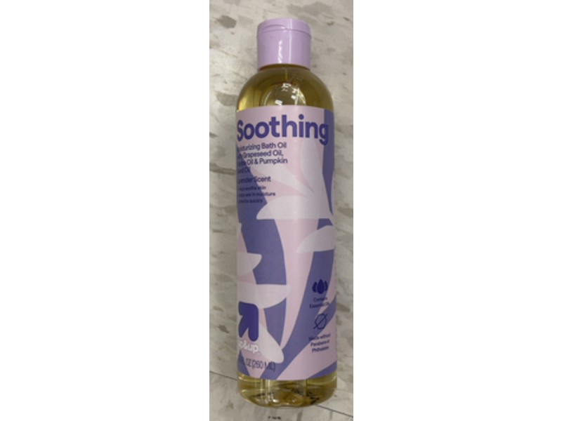 Up & Up Soothing Moisturizing Bath Oil, Lavender Scent, 8.8 fl oz/260 mL