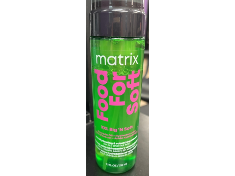 Matrix Food For Soft Extra Hydrating & Volumizing Mousse, XXL Big 'N Soft, 7.1 fl oz/210 mL