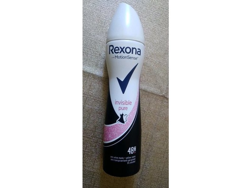 Rexona Motion Sense Antiperspirant, Invisible Pure, 150 mL