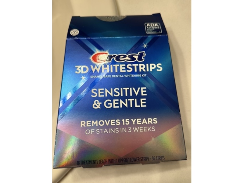 Crest 3D Whitestrips Enamel Dental Whitening Kit, 36 Count