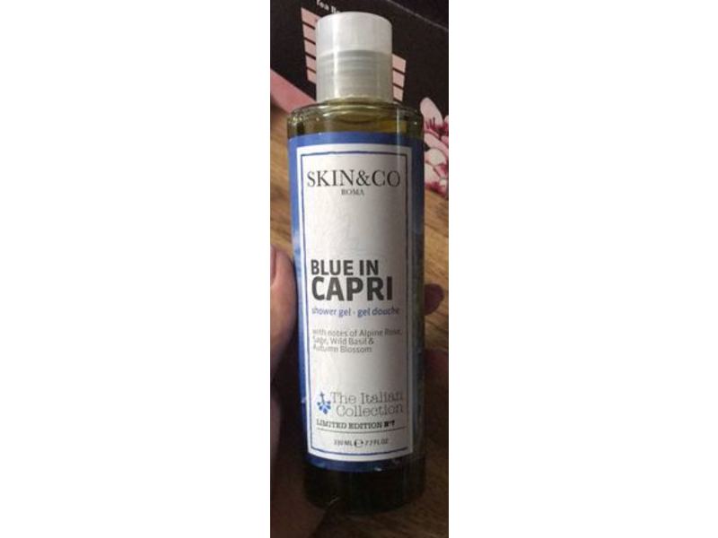 Skin & Co Roma Blue in Capri Shower Gel, 7.7 fl oz/230 ml