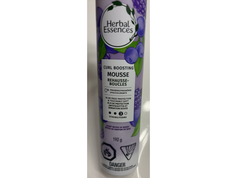 Herbal Essences Curl Boosting Mousse, 6.8 oz/192 g