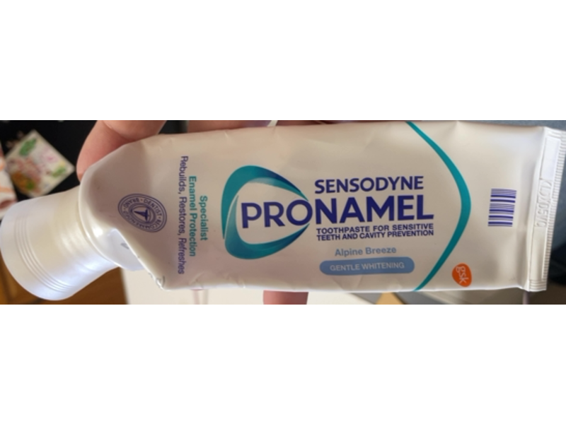 Sensodyne Pronamel Gentle Whitening Toothpaste, Alpine Breeze, 4 oz/113 g