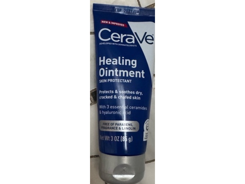CeraVe Healing Ointment, 3 Essential Ceramides & Hyaluronic Acid, 3 fl oz/85 g