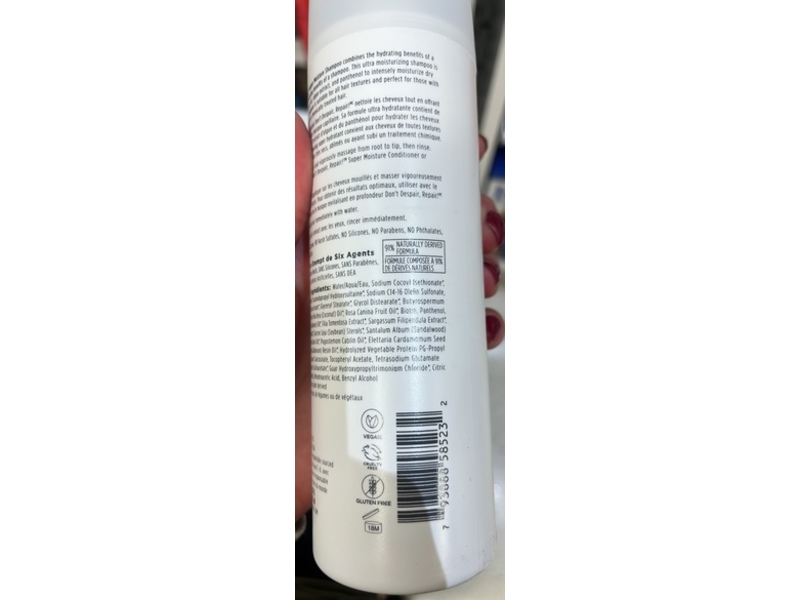 Briogeo Don't Despair Moisture Shampoo, 8 fl oz/236 mL