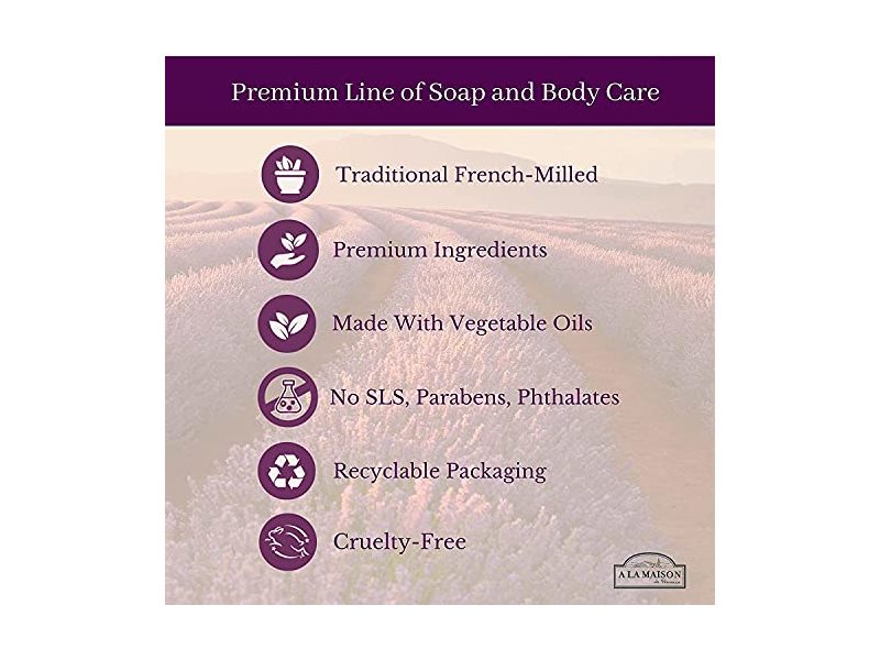 A La Maison de Provence Deodorant, Honeysuckle, 2.4 oz