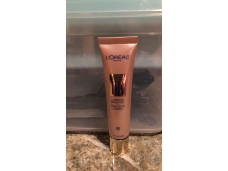 L'Oreal Paris Cosmetics Visible Lift Luminous Serum Tint, Rose, 1 Fluid Ounce