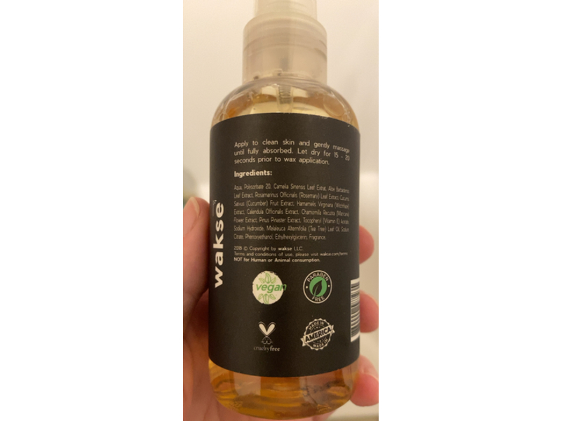 Wakse Clarifying Pre-Wax Spray, Maracuja Orange, 4 fl oz/113 g