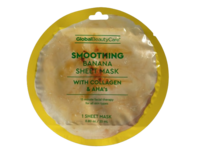 Global Beauty Care Smoothing Banana Sheet Mask, Collagen & AHA, 0.8 oz/25 mL - Image 2