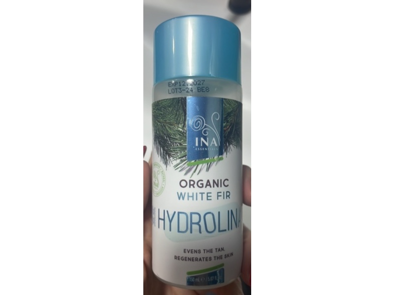 Ina Essentials Hydrolina Organic Whit Fir Water, 5.07 fl oz/150 mL