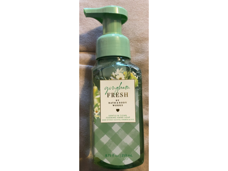 Bath & Body Works Gentle & Clean Foaming Hand Soap, Gingham Fresh, 8.75 fl oz/259 mL