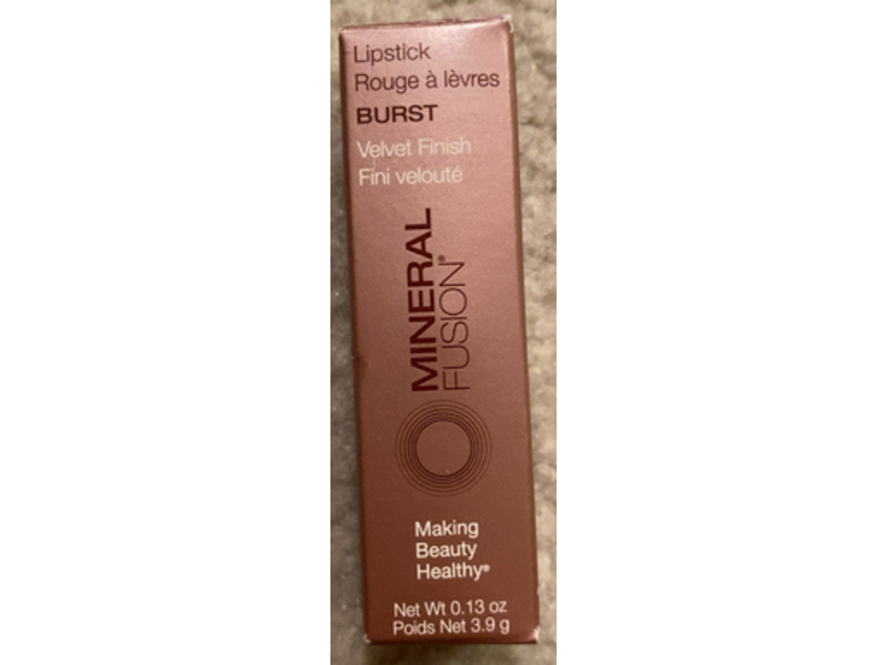 Mineral Fusion Lipstick, Burst, 0.13 oz