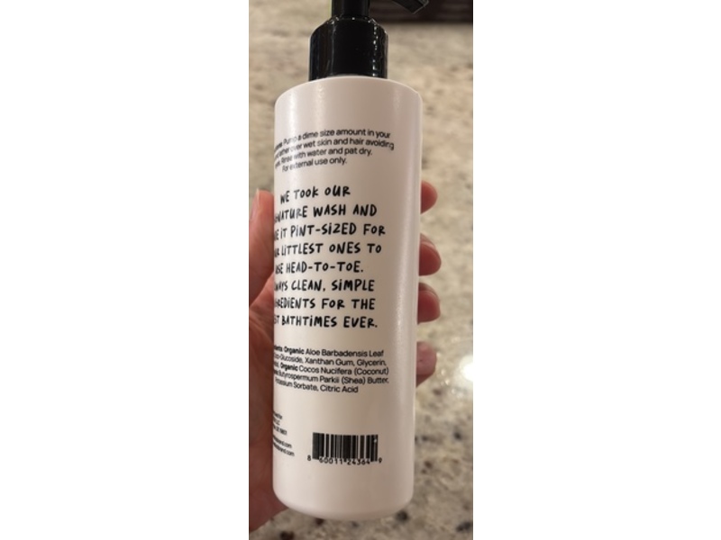 Wellkids Baby Hair & Body Wash, Fragrance Free, 8.5 oz/251 mL