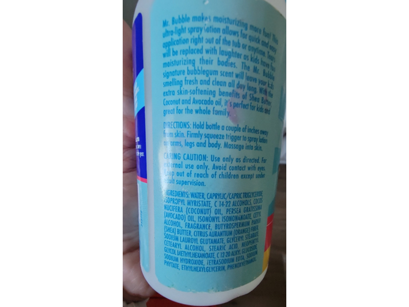 Mr.Bubble Body Lotion, Shea Butter, 10 fl oz/295 mL