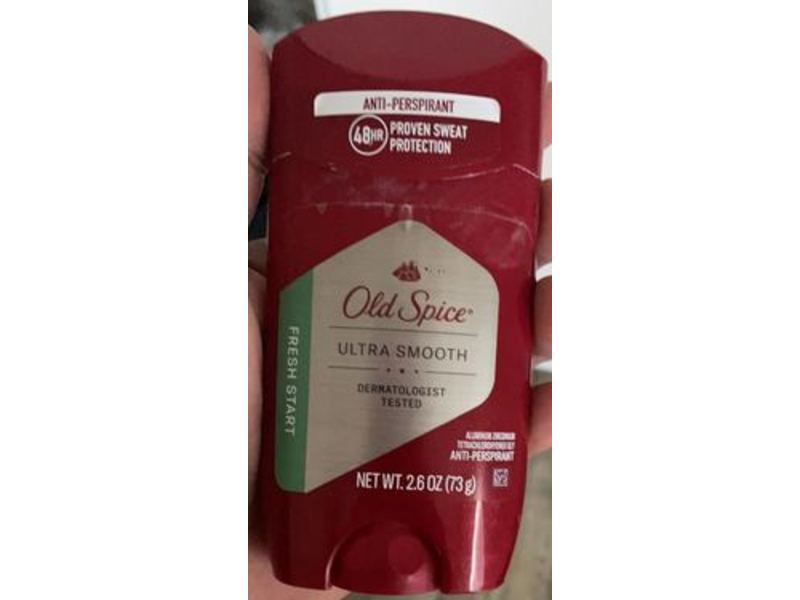 Old Spice Ultra Smooth Anti-Perspirant, Fresh Start, 2.6 oz/73 g