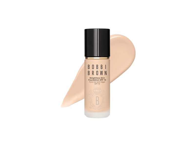 Bobbi Brown Weightless Skin Foundation, SPF 15, Porcelain, 1 fl oz/30 mL