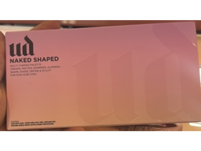 Urban Decay Naked Shaped Multi-Tasking Eyeshadow Palette, Warm, 0.6 oz/12.2 g