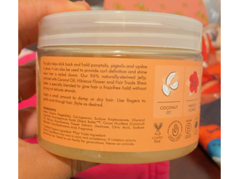 SheaMoisture Kids Styling Jelly, Coconut & Hibiscus, 12 oz/340 g