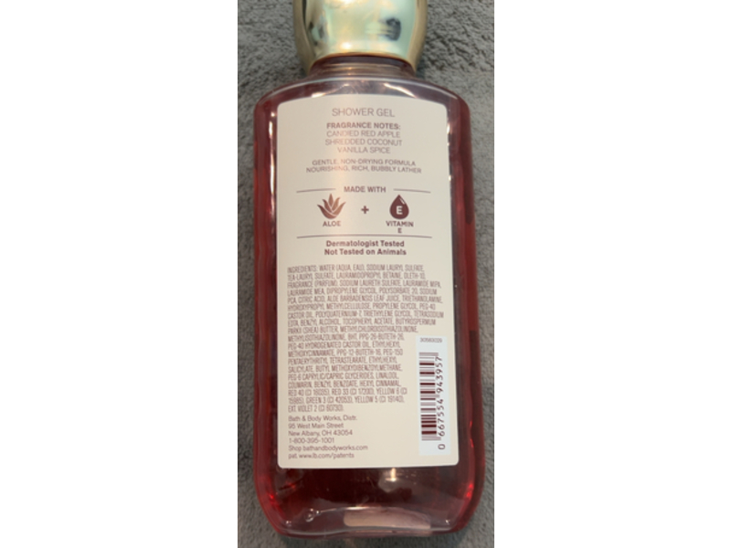 Bath & Body Works Shower Gel, Coconut Candy Apple, 10 fl oz/295 mL