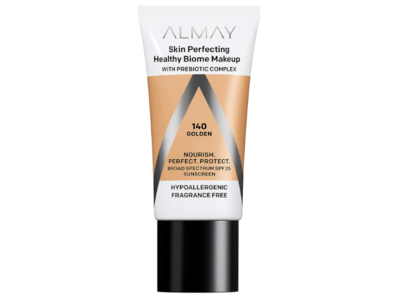 Almay Skin Perfecting Foundation, 140 Golden, SPF 25, 1 fl oz/30 mL