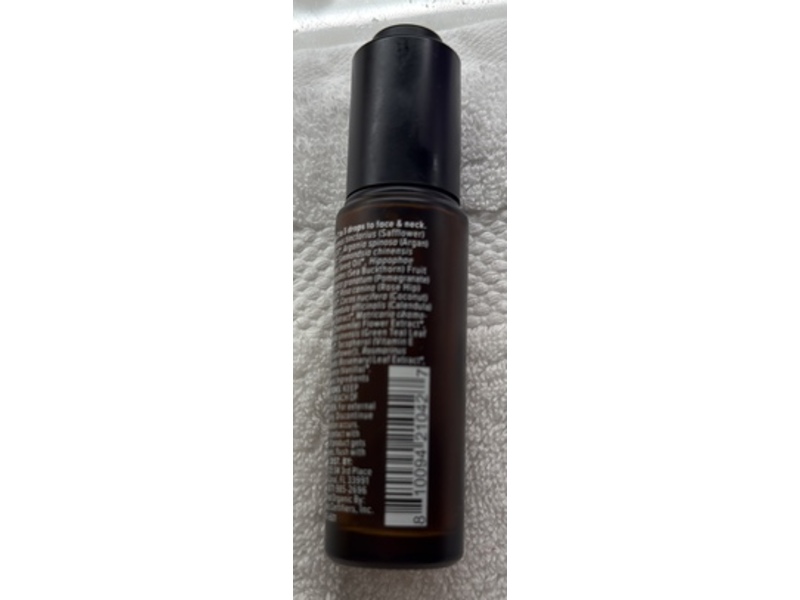 Ola Botanicals Smooth & Restore Serum, Argan Oil & Vitamin E, 1 fl oz/30 mL