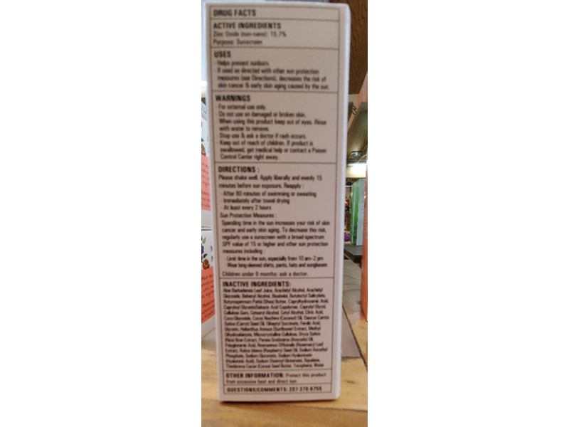 Mad Hippie Hydrating Facial Sunscreen, SPF 25+, Fragrance Free, 2 fl oz/59 mL