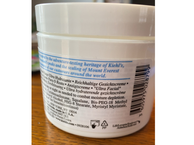 Kiehl's Ultra Facial Cream, 4.2 oz/125 mL