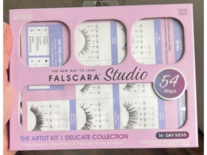 Falscara Studio Delicate Collection The Artist Kit, 54 Count