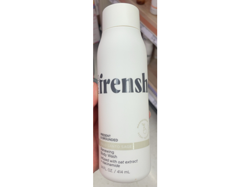 Being Frenshe Present & Grouded Renewing Body Wash, Palo Santo Sage, 14 fl oz/414 mL