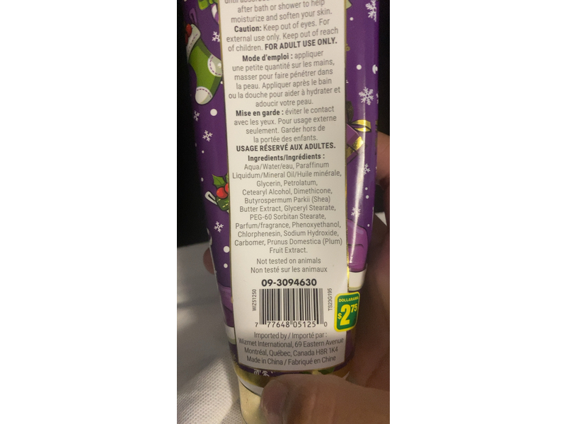 Orchard & Vine Hand & Body Lotion, Sugar Plum, 6 fl oz/180 mL