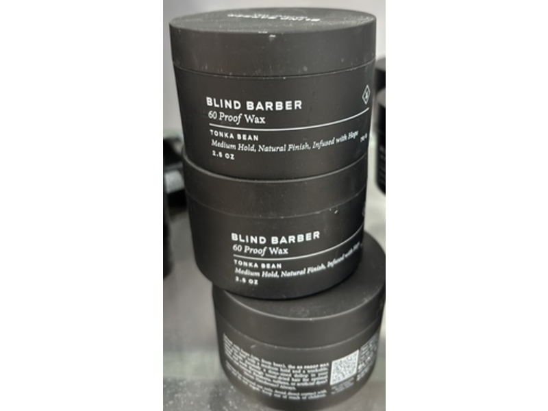 Blind Barber 60 Proof Wax, Tonka Bean, 2.5 oz