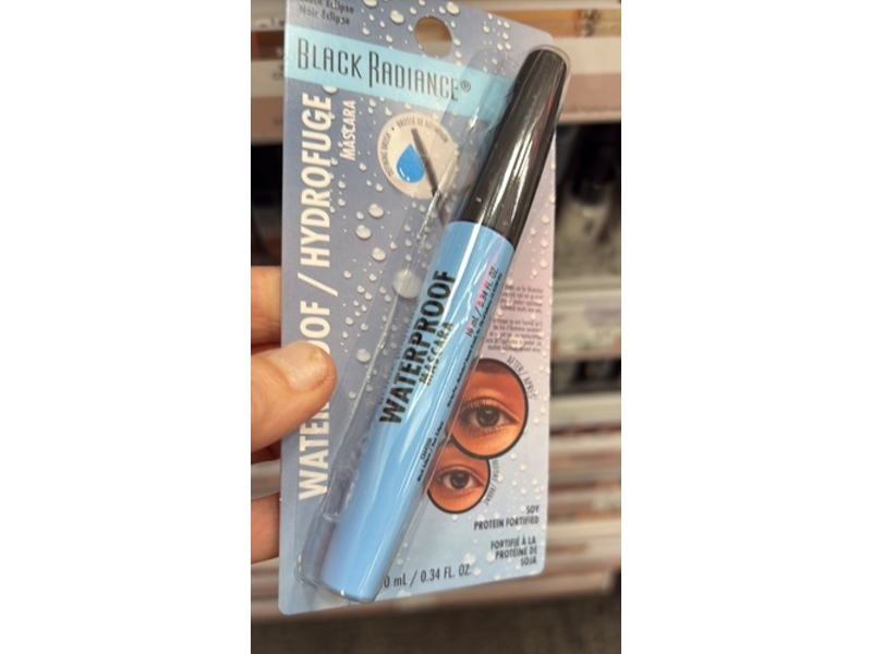 Black Radiance Waterproof Mascara, Eclipse, 0.34 fl oz/10 mL