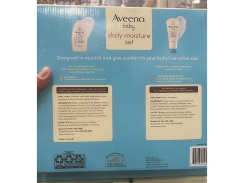 Aveeno Baby Daily Moisture Set