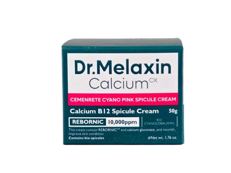 Dr.Melaxin Cemenrete Cyano Pink Spicule Cream, Calcium, 1.76 oz/50 g